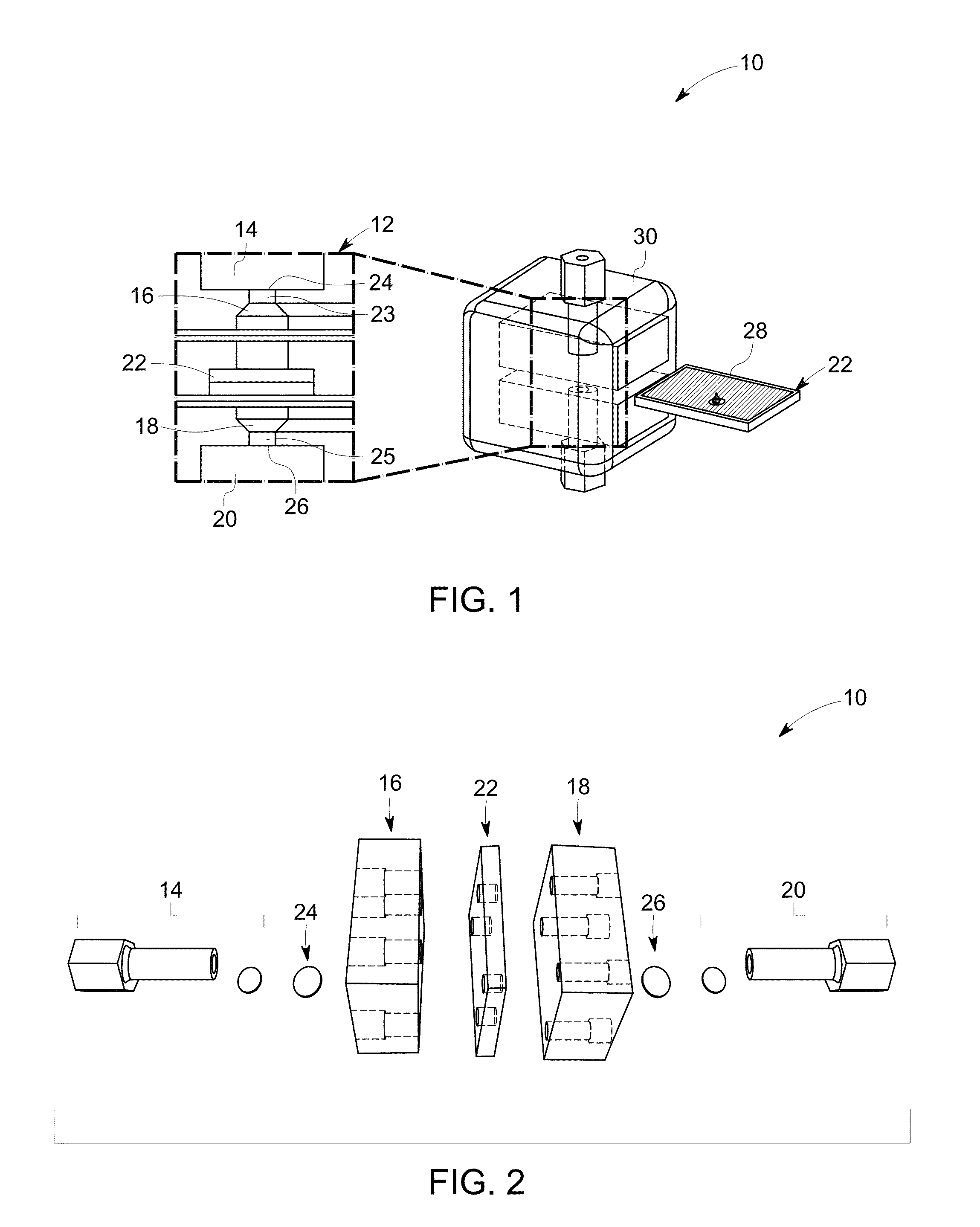 Devices and systems for elution of biomolecules