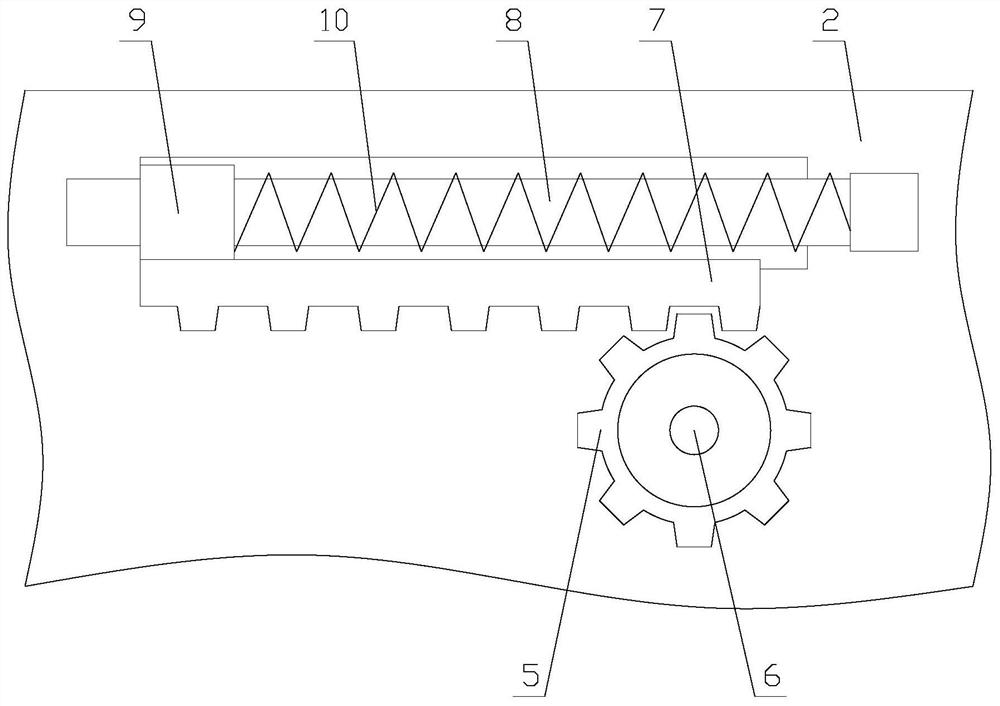 Wafer laser slicing device with good effect