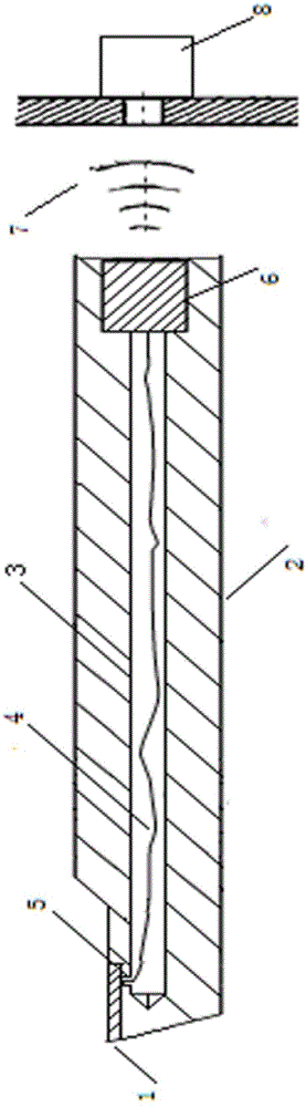 Gradient piezoelectric ceramic intelligent cutting tool device capable of self-sensing cutting force