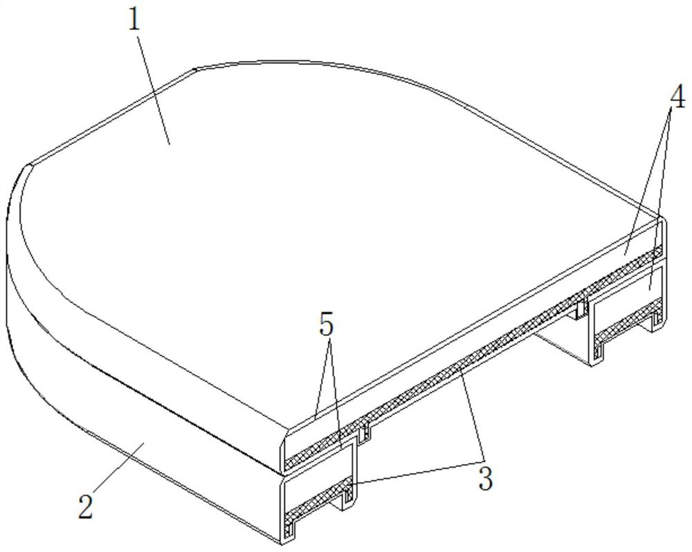 Preparation process of environment-friendly soft seat toilet lid