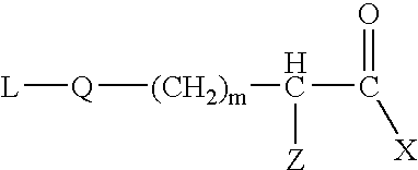 Sterically hindered poly(ethylene glycol) alkanoic acids and derivatives thereof