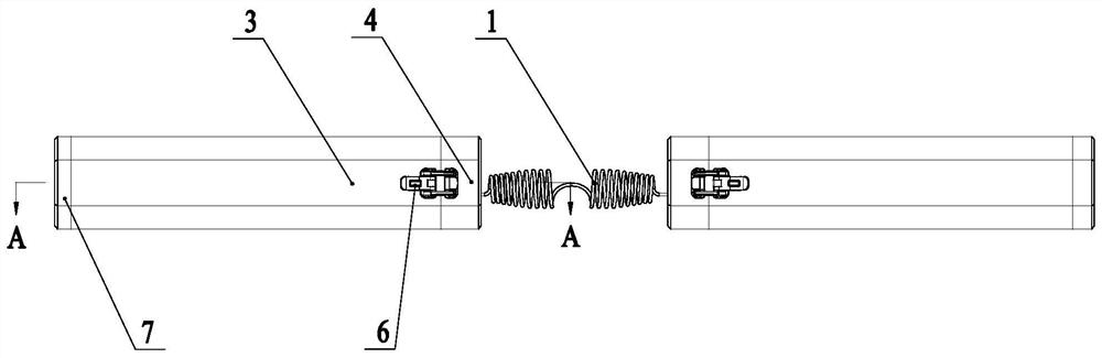 Recovery training device for external humeral epicondylitis