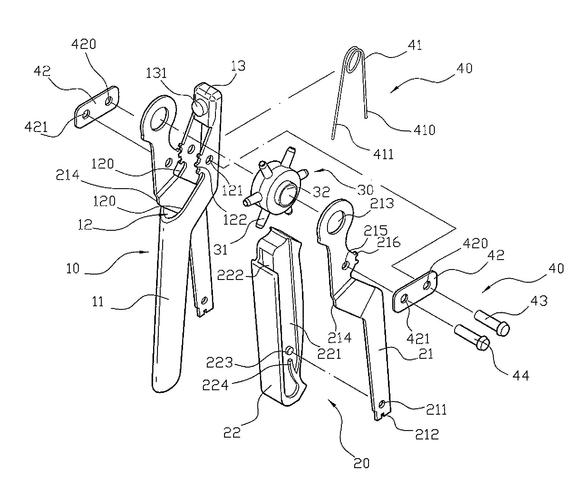 Punch pliers having lower costs of fabrication