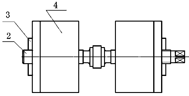 Fast clamping mechanism of machine tool