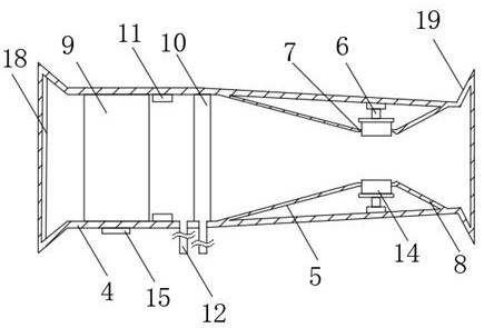 A fog cannon machine for reducing dust in coal mine roadway