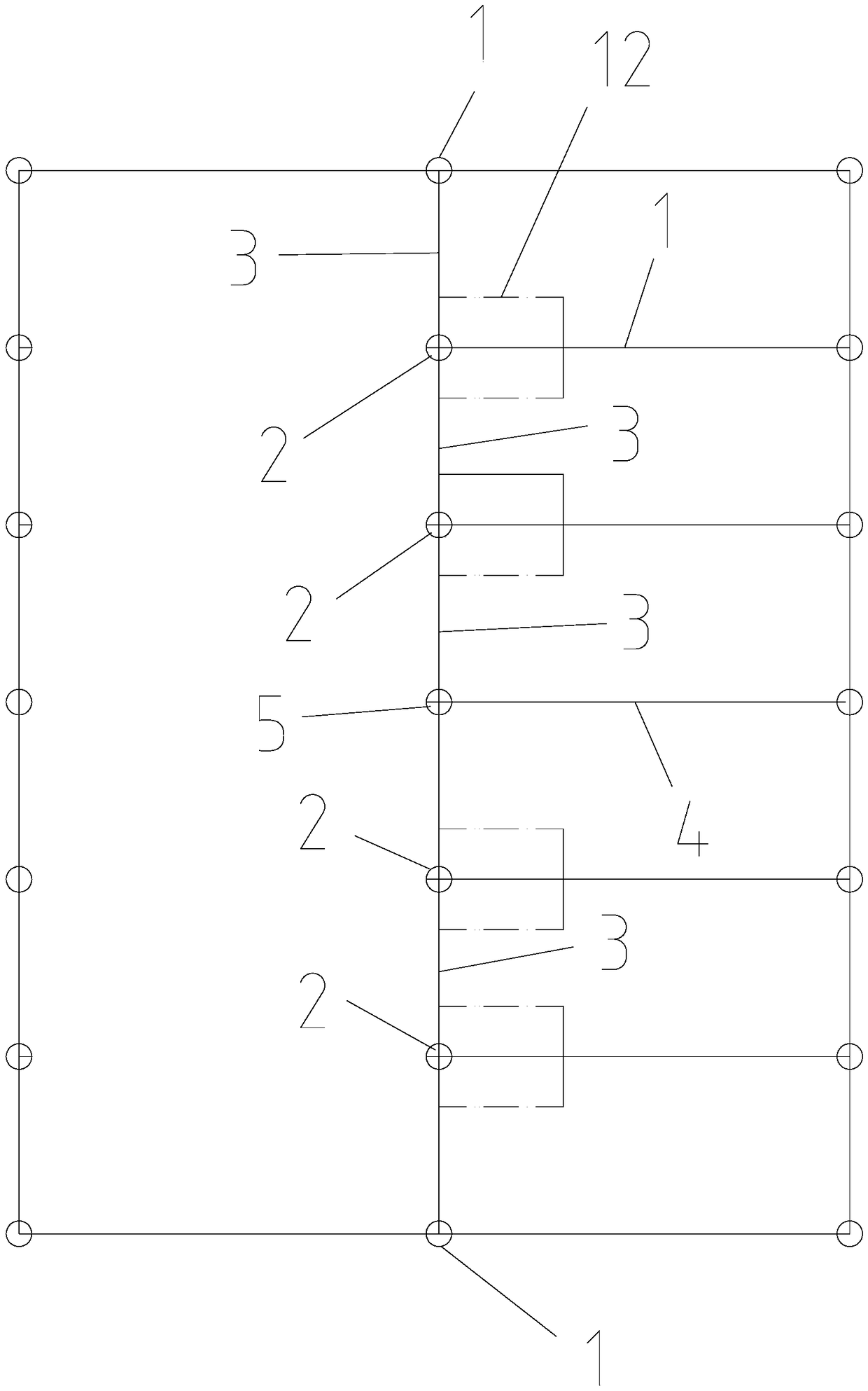 Underpinning reinforcement method for existing building structure