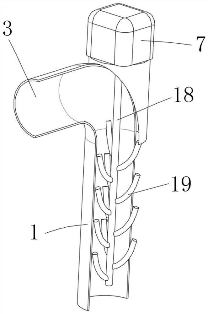 A raw material drying device for the production of solid toilet cleaner