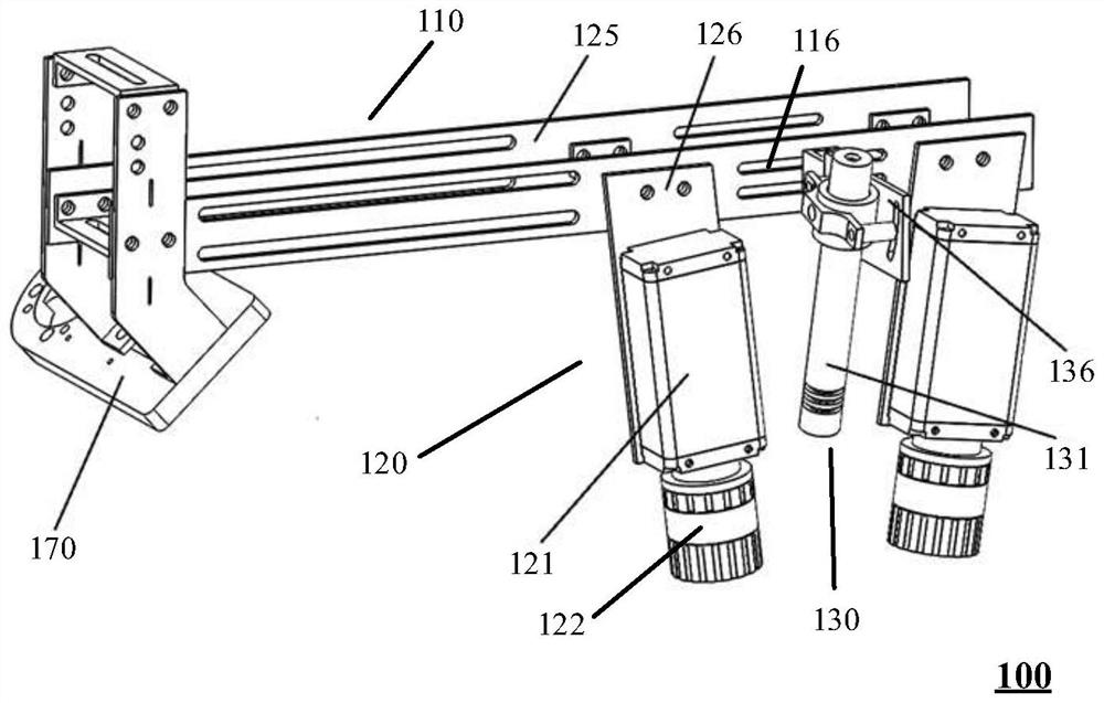 Visual positioning method and system and computing equipment