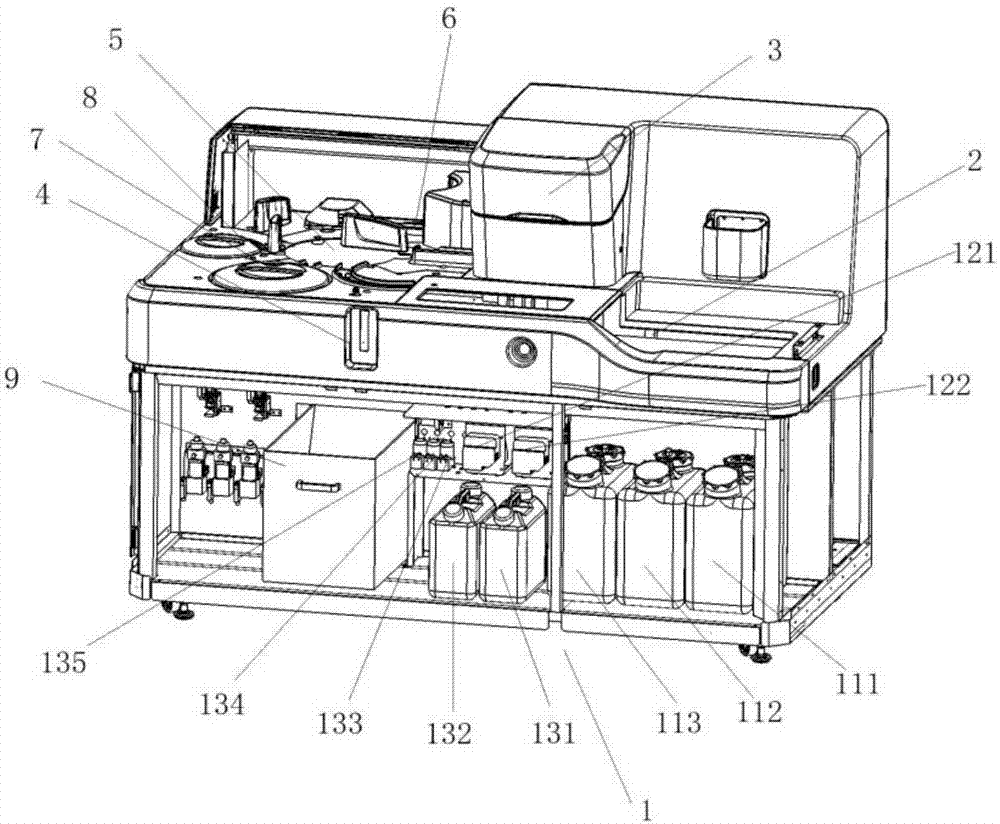 Chemiluminescent immunoassay analyzer