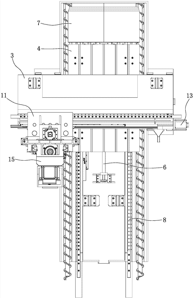 Portal machining center combination for large part machining