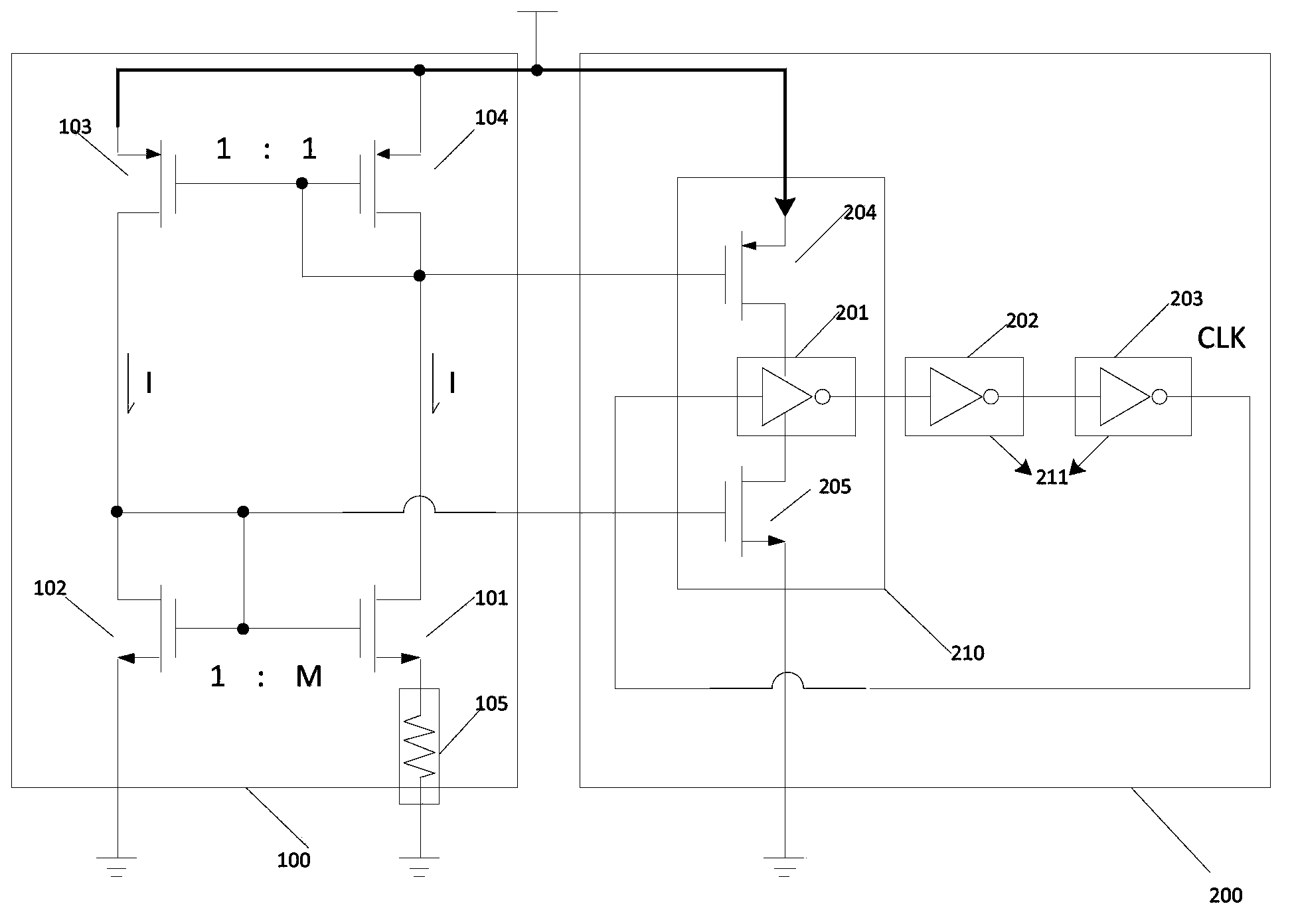 Ring-shaped oscillation circuit, ring-shaped oscillator and realization method thereof