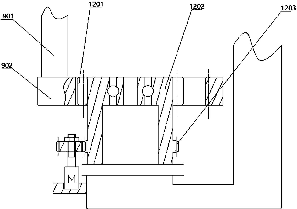 Large-angle all steer-by-wire system for electric vehicle driven by hub motor, and method thereof