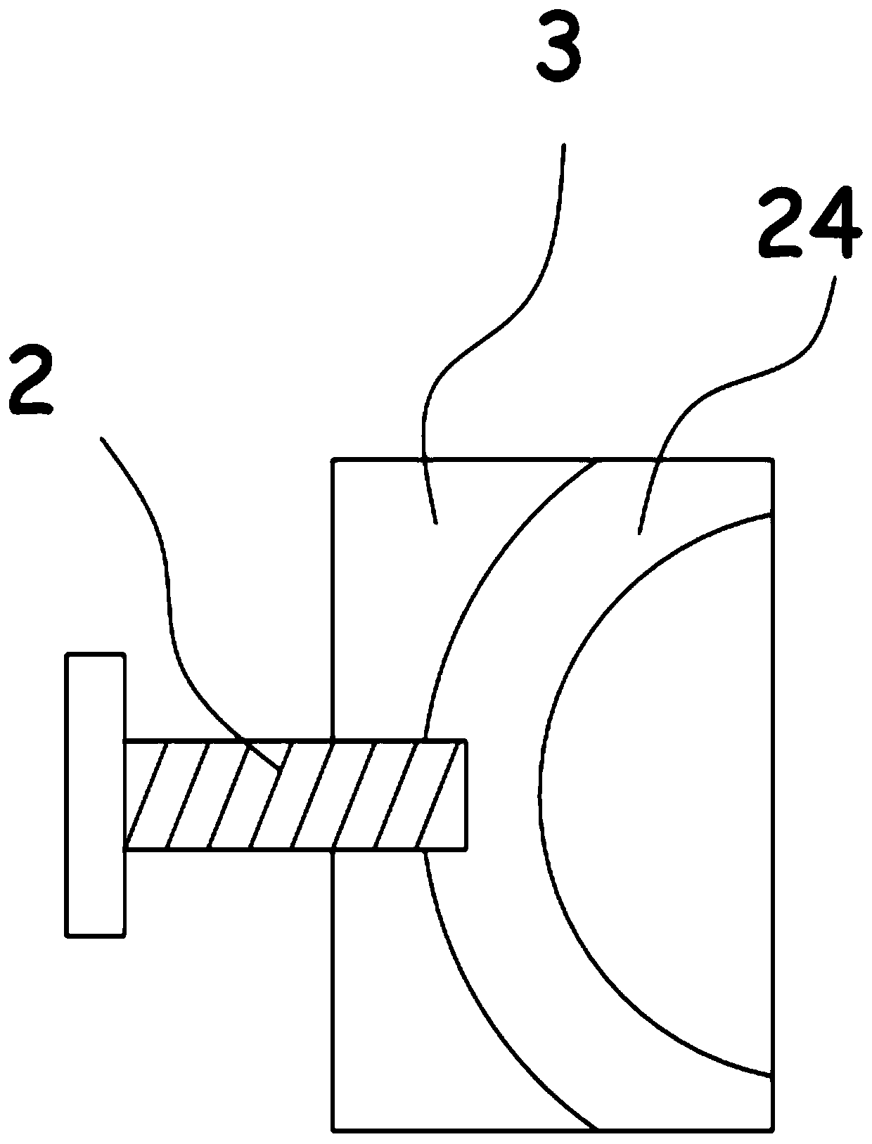 Electric kettle cover outer surface grinding device