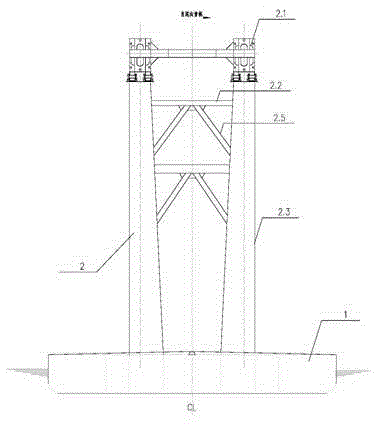 Special lifting and vibration-driving ship for integrated driving of cell type steel sheet pile large cylinders and vice cells