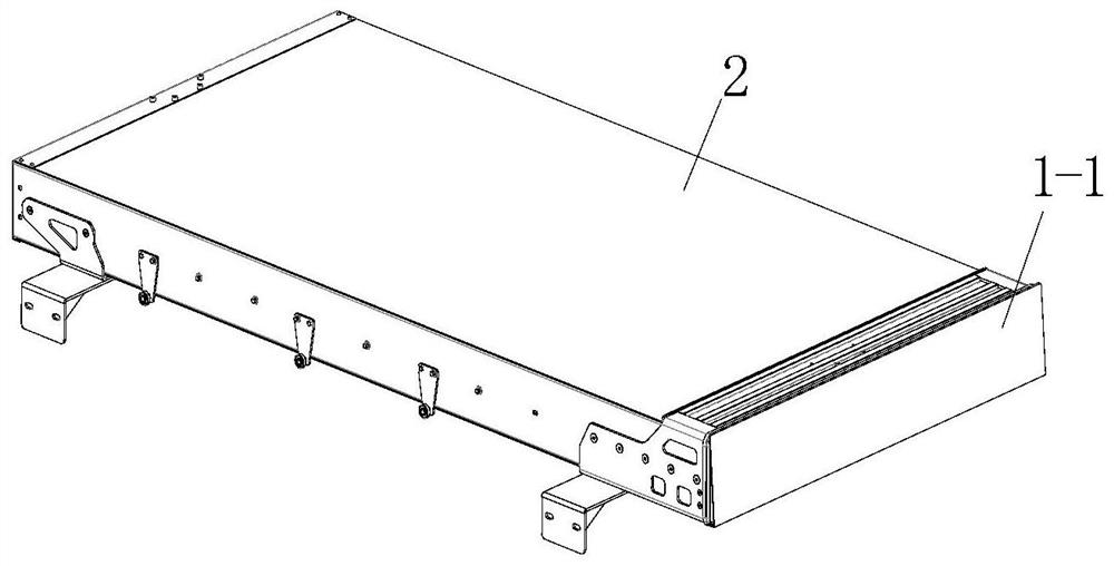 Compact large-stroke barrier-free elevator for medium and large passenger cars