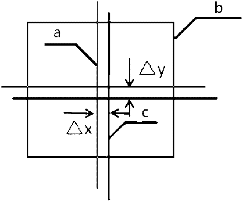 A device for measuring the optical power of a free-form spectacle lens based on a two-dimensional Ronchi grating