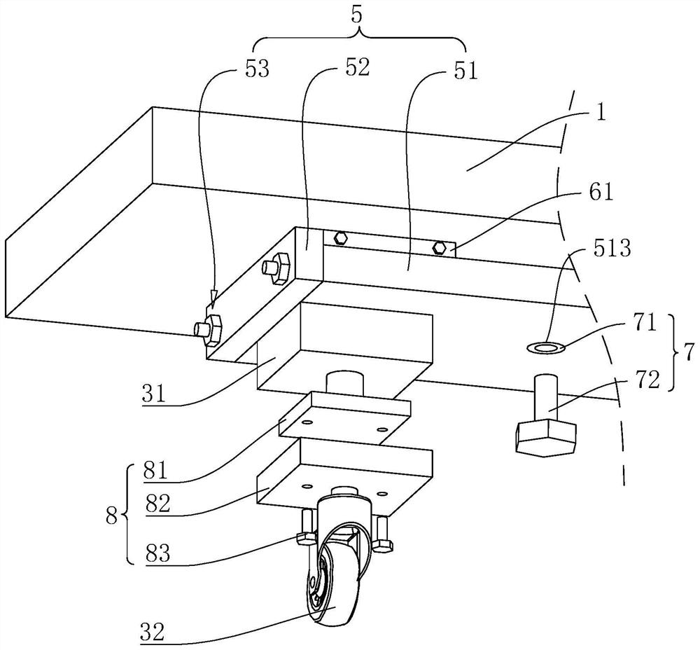 Pile foundation pulling resistance detection device