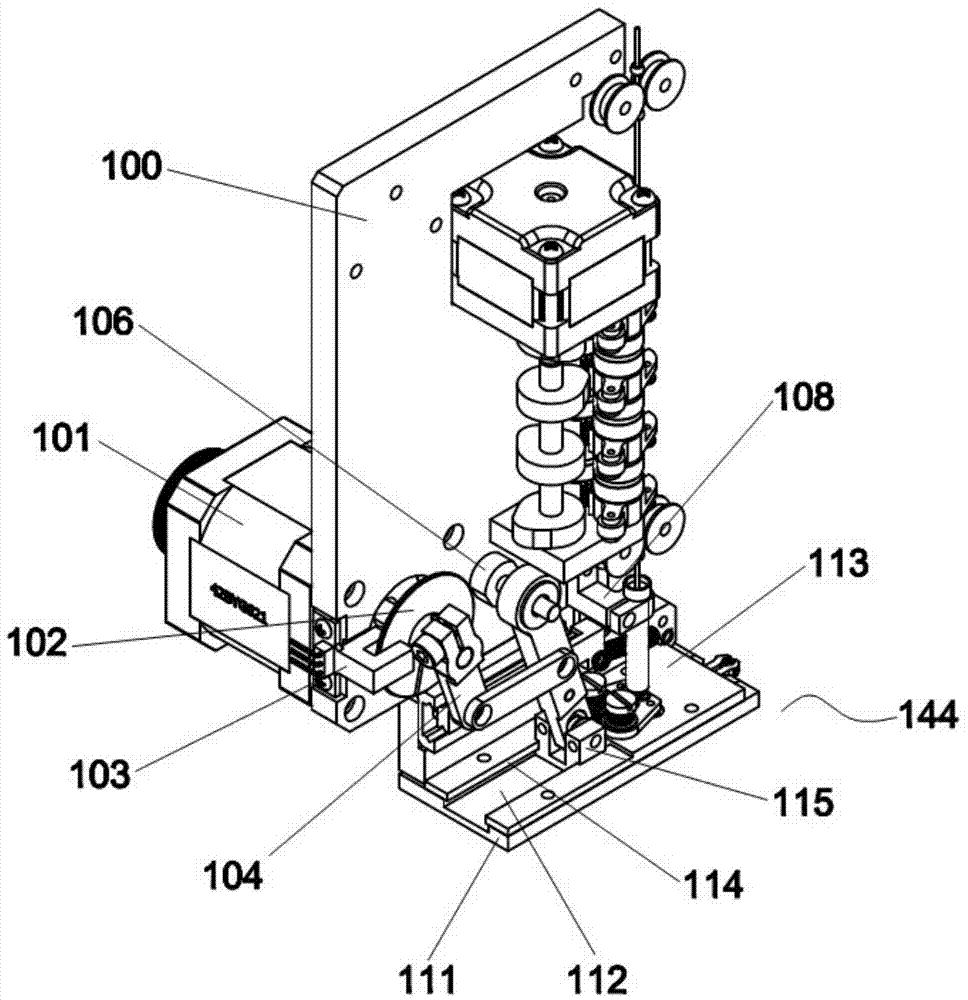 Bead embroidering device