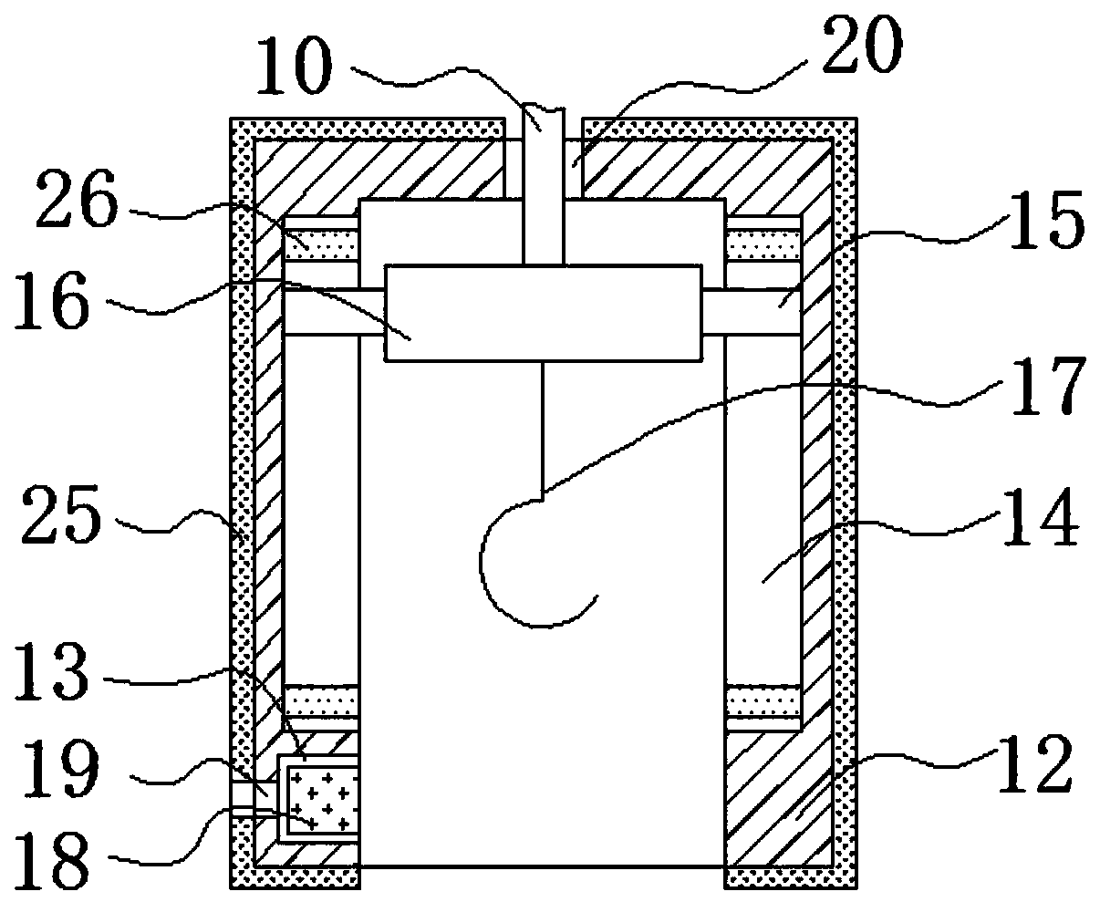 A liquid infusion heat preservation device for an operating room