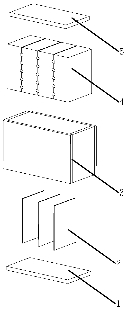 A high damping thermal deformation releasing device