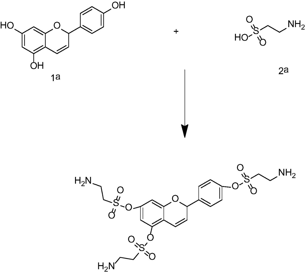 Synthetic method of nutrition enhancer for eye-protecting drinks