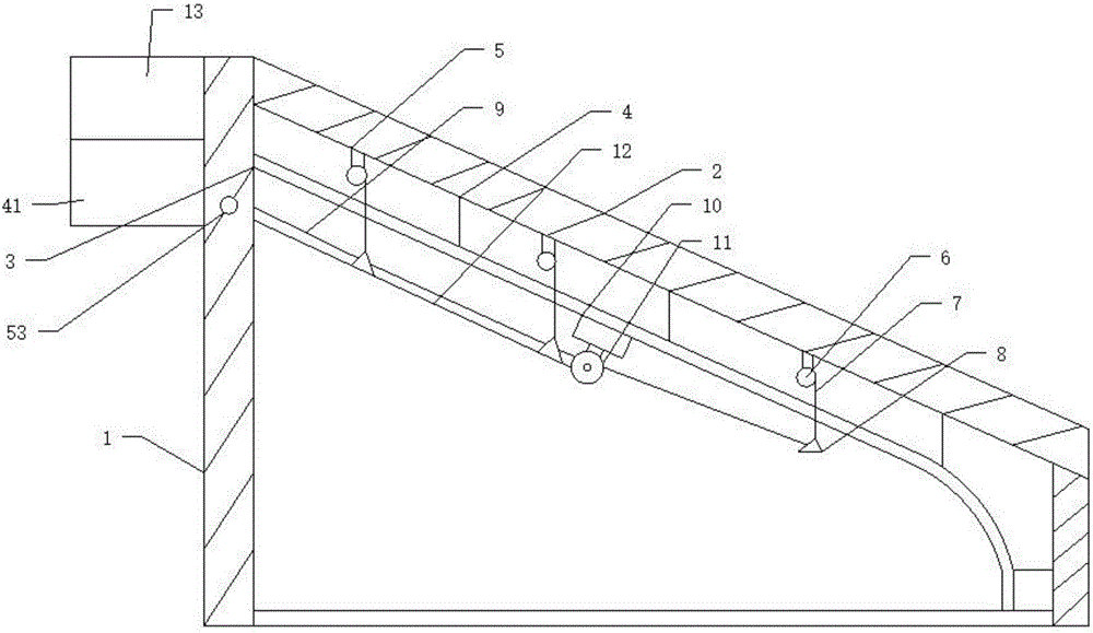 Pesticide atomization machine capable of paving heat preservation film in agricultural greenhouse