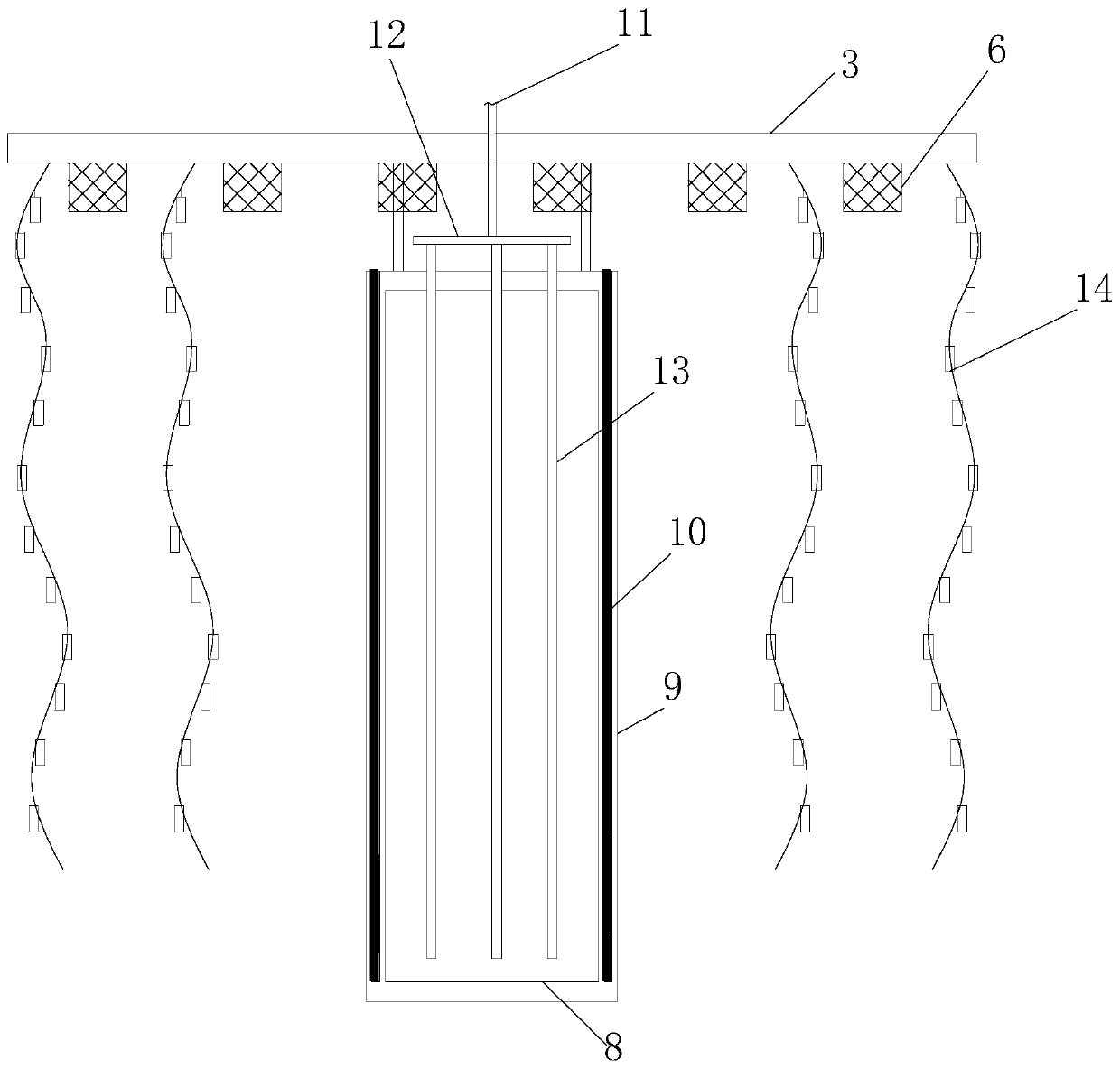 Water ecological treatment comprehensive reactor