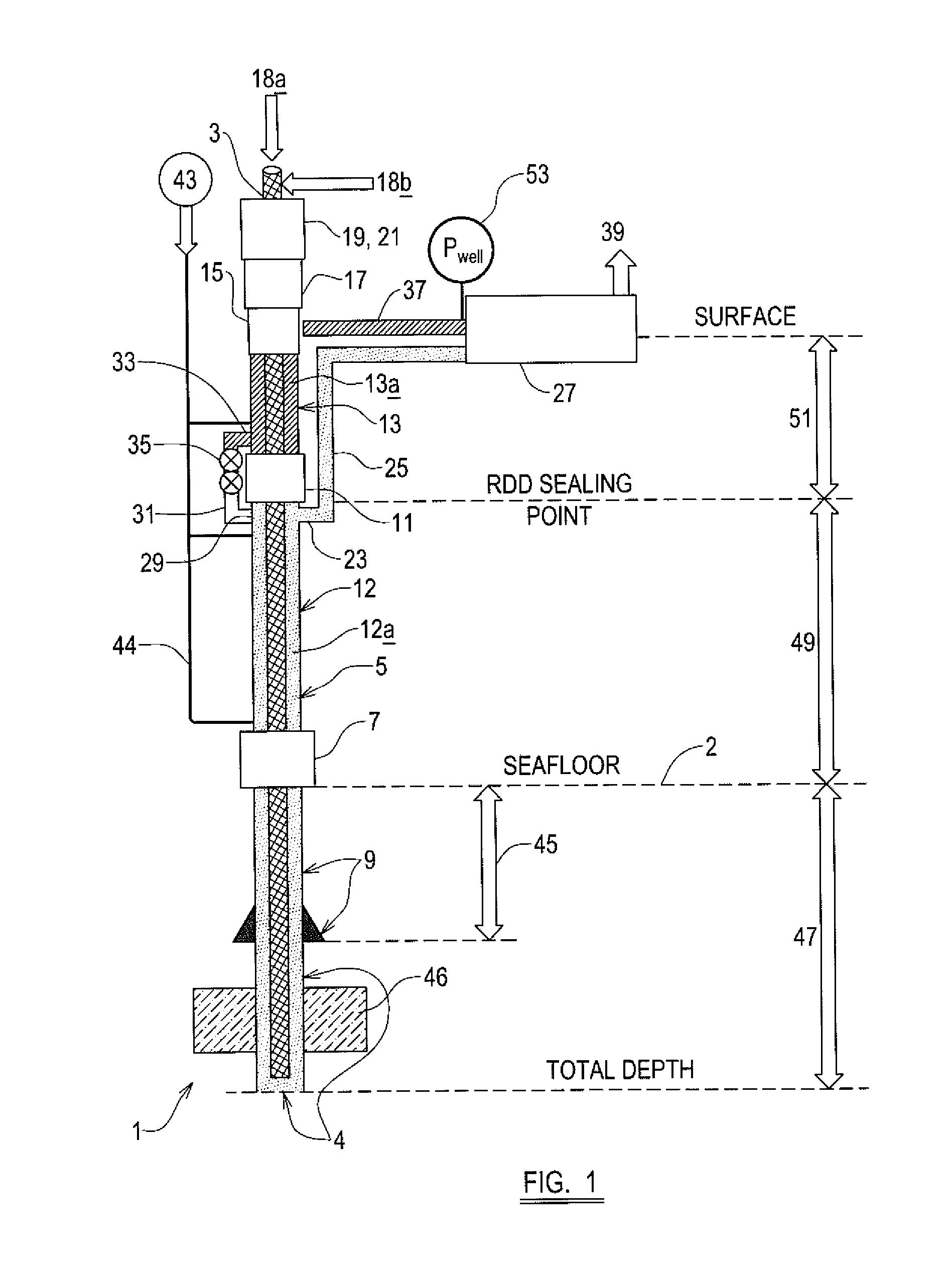 Drilling method for drilling a subterranean borehole