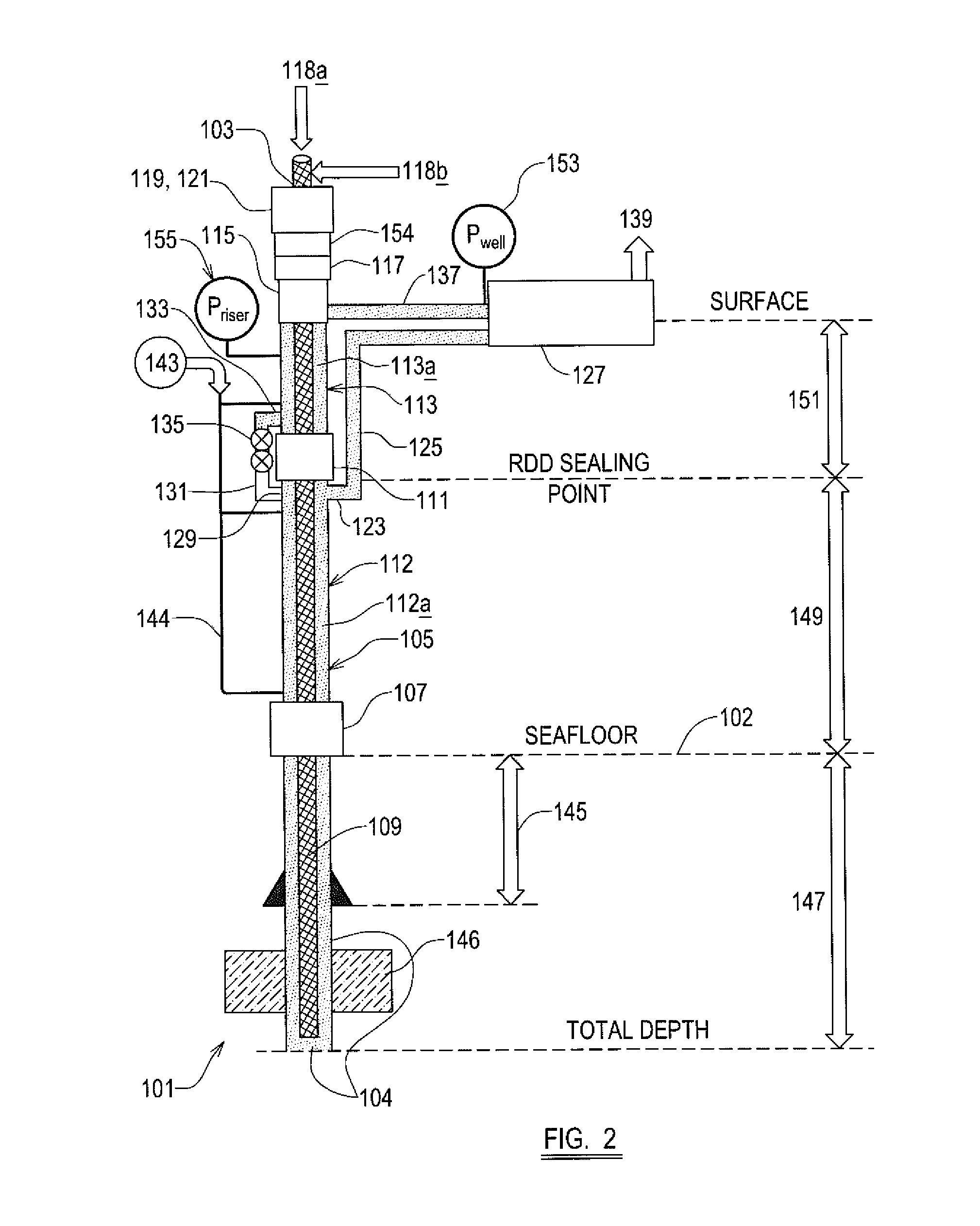 Drilling method for drilling a subterranean borehole