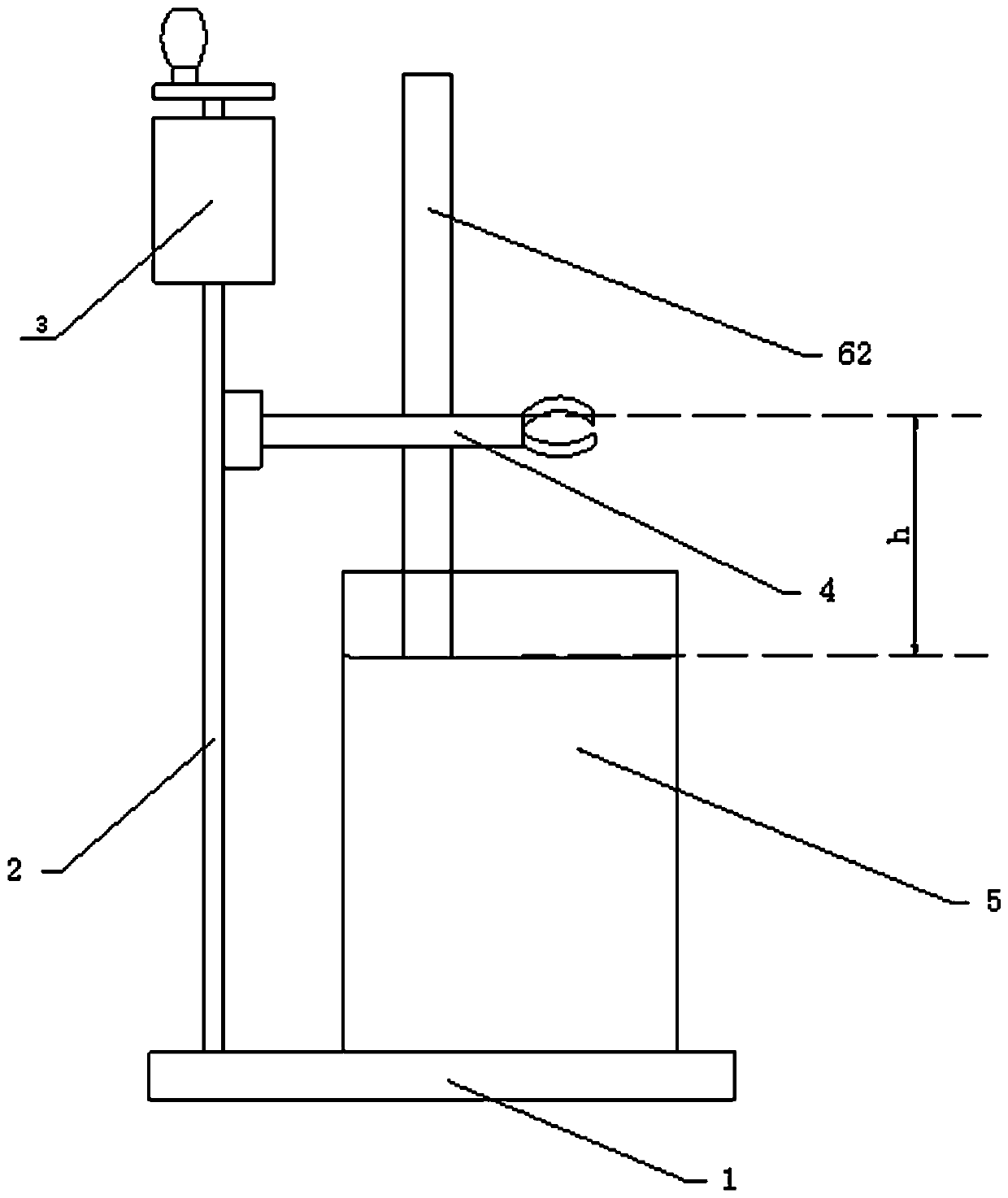 Static liquid level based liquid level alarm switch detection method and alarm line calibration method