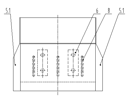 Ilmenite powder lifting hopper