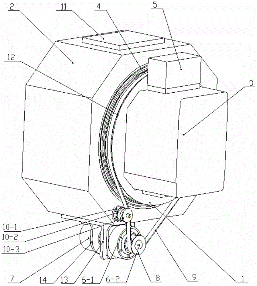 Fluctuation angle compensating system