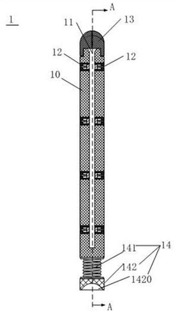 Liquid carbon dioxide fracturing pipe millisecond delay control blasting method