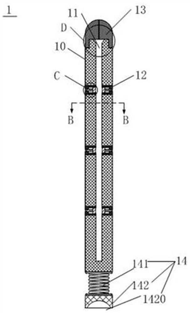 Liquid carbon dioxide fracturing pipe millisecond delay control blasting method