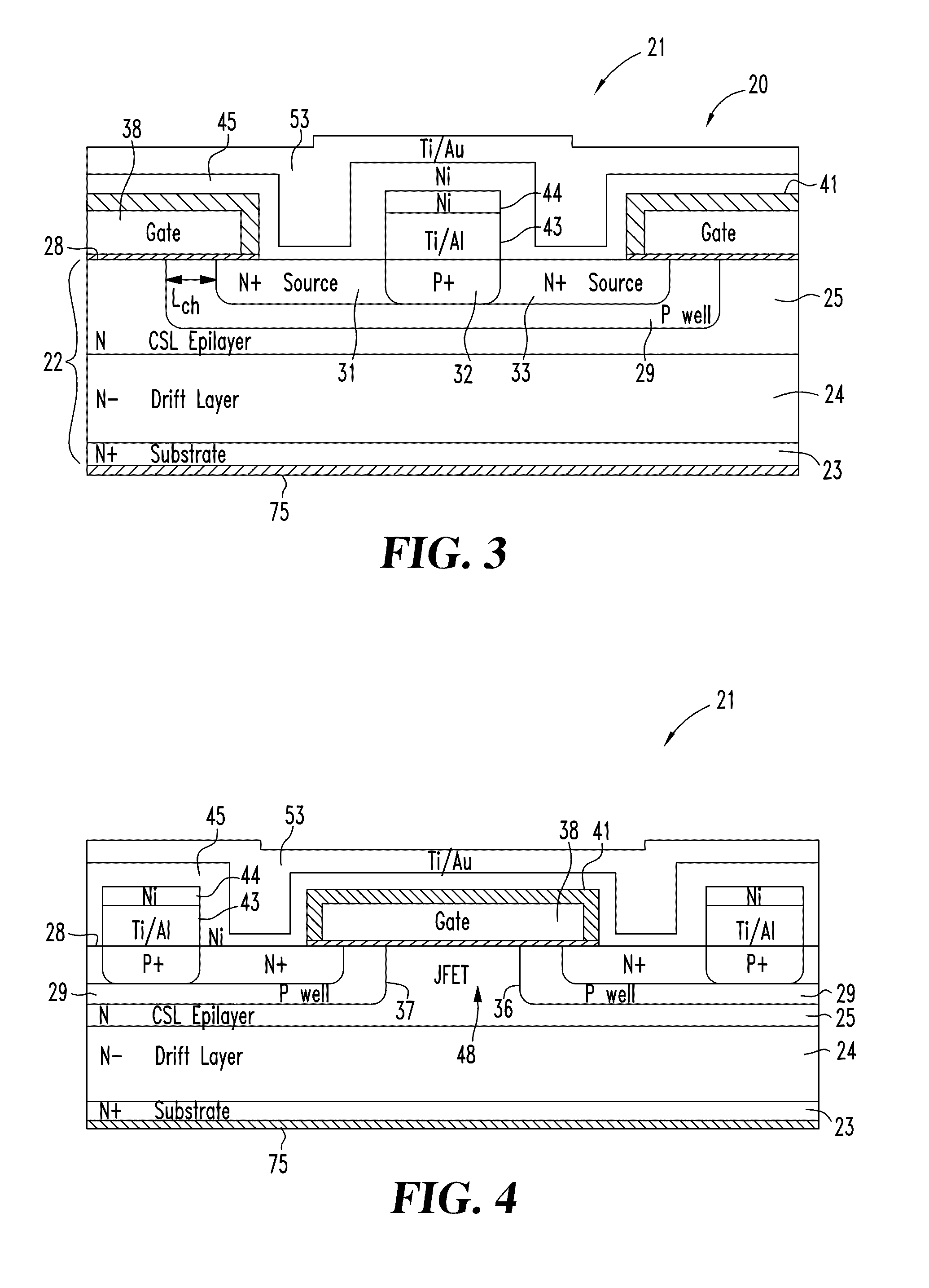 SIC power DMOSFET with self-aligned source contact