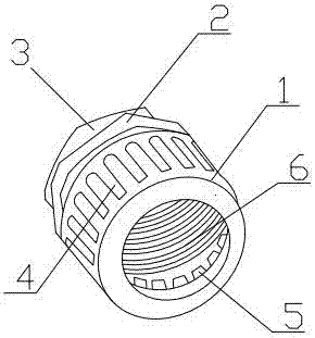 Anti-corrosion screwing type pipe connector