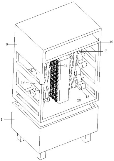 Atomization dust removal equipment convenient to clean in multiple directions and used for building construction