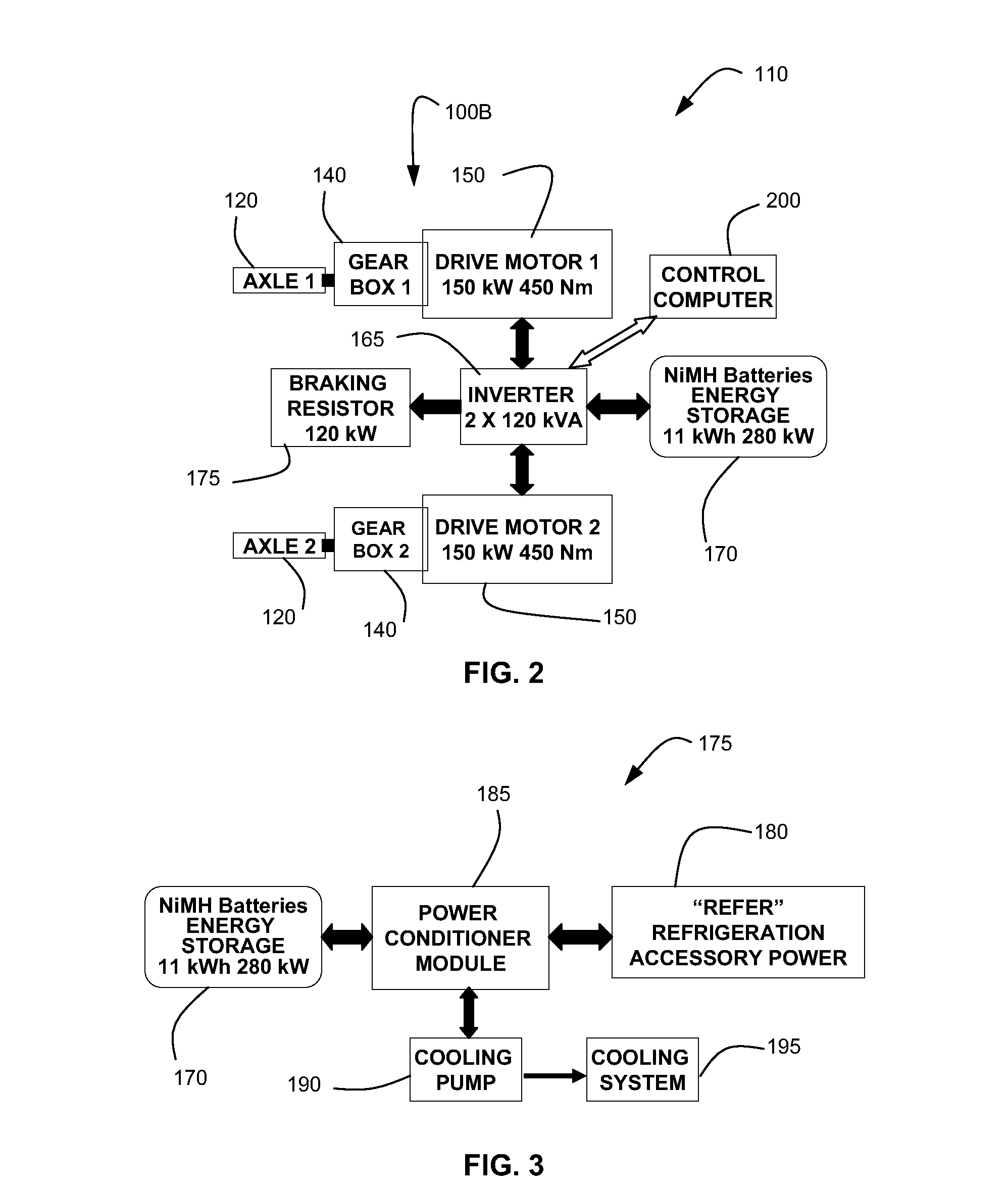 Passive Truck Trailer Braking Regeneration and Propulsion System and Method