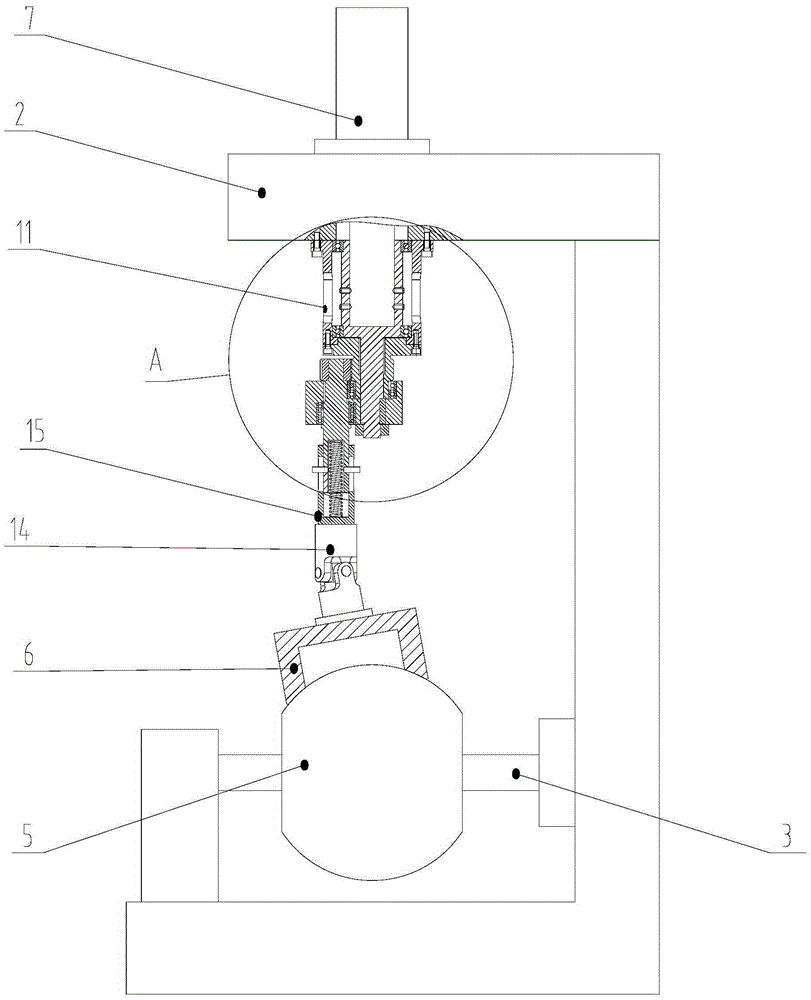 Efficient ball core grinding device