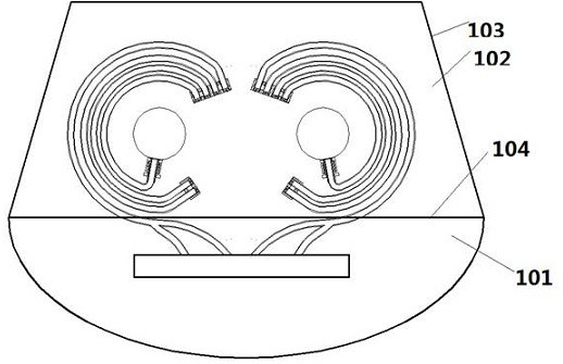 Loop heat pipe system with variable pipe diameters of heat release pipe sets