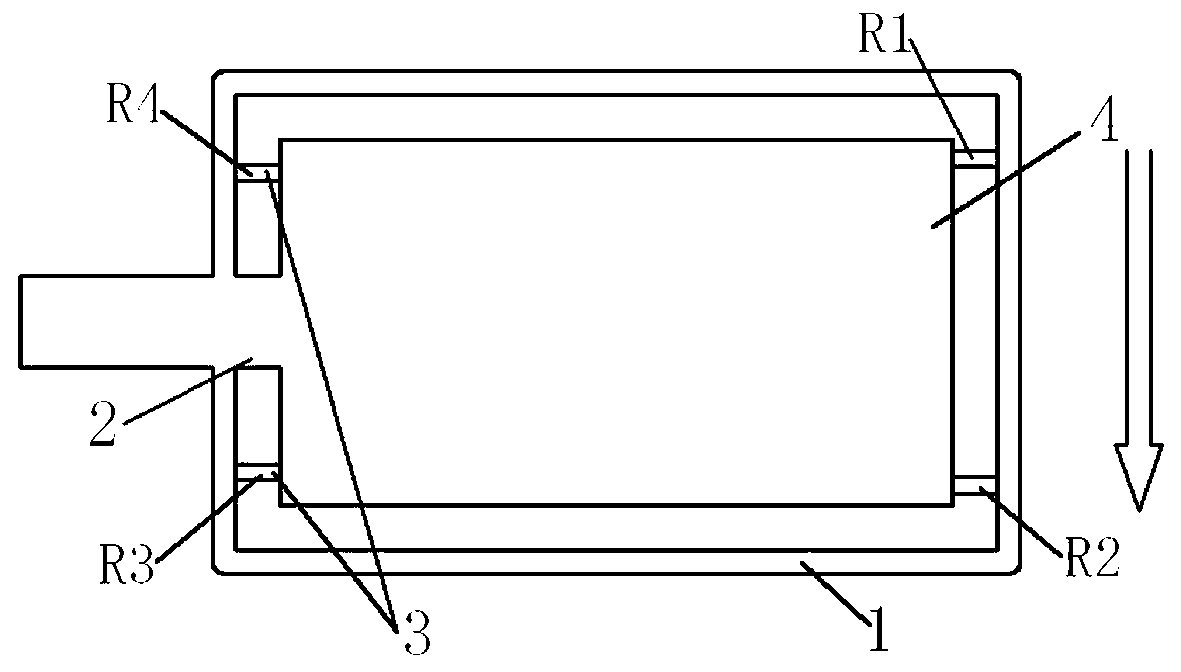 Piezoresistive acceleration sensor with full-bridge micro-beam structure