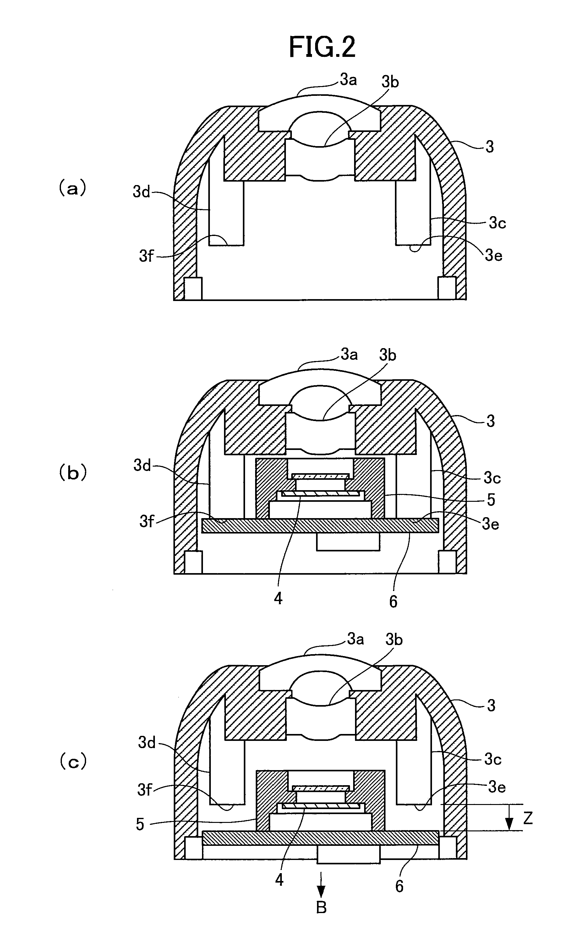 Imaging device, and method for manufacturing the same