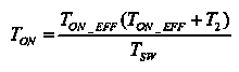 Input current shaping for transition and discontinuous mode power converter