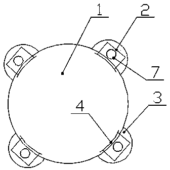 Tubular pile structure bound by steel-cement soil bodies and construction method of the tubular pile structure