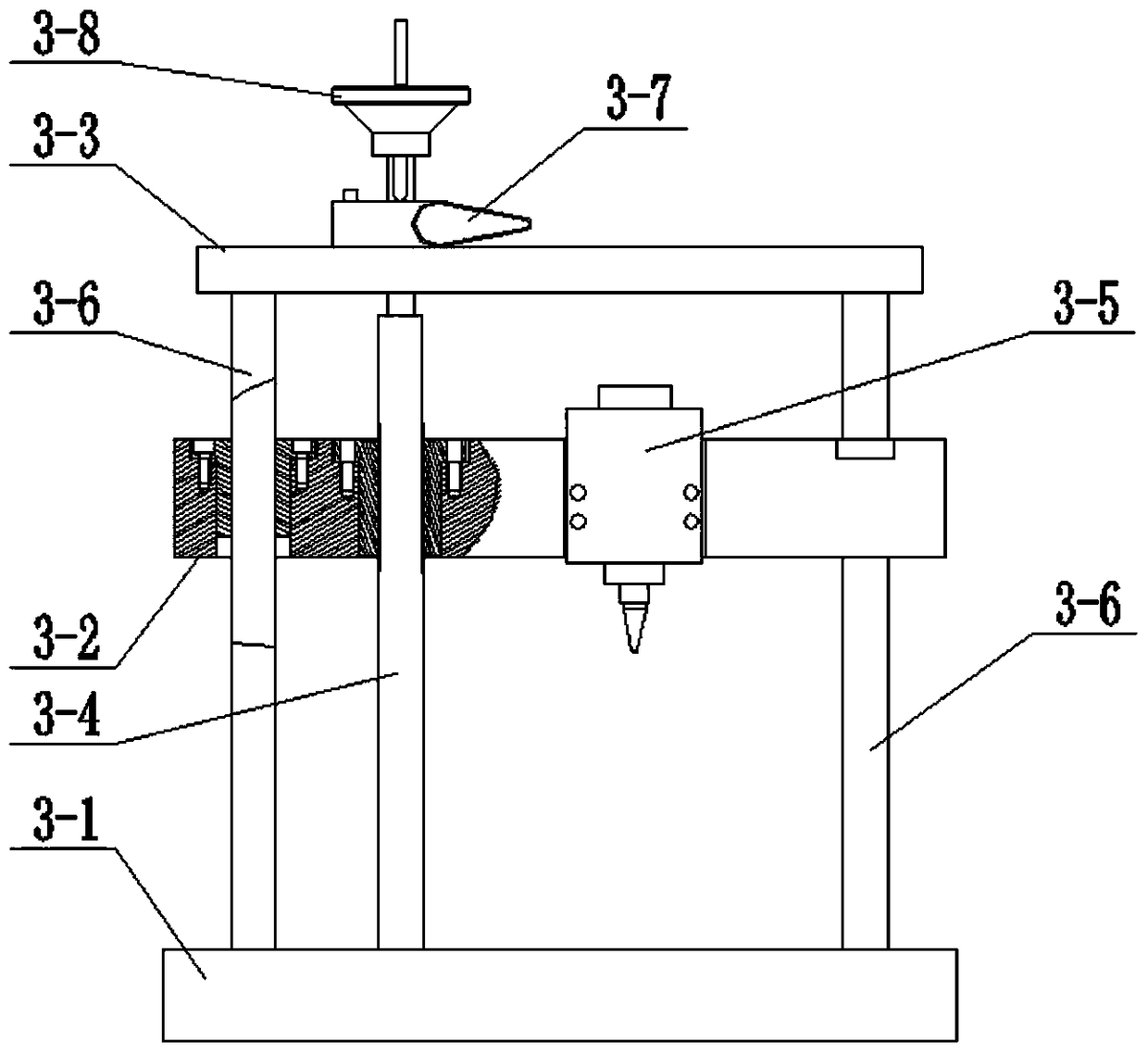 A high-speed vibration measurement device for rolling bearings