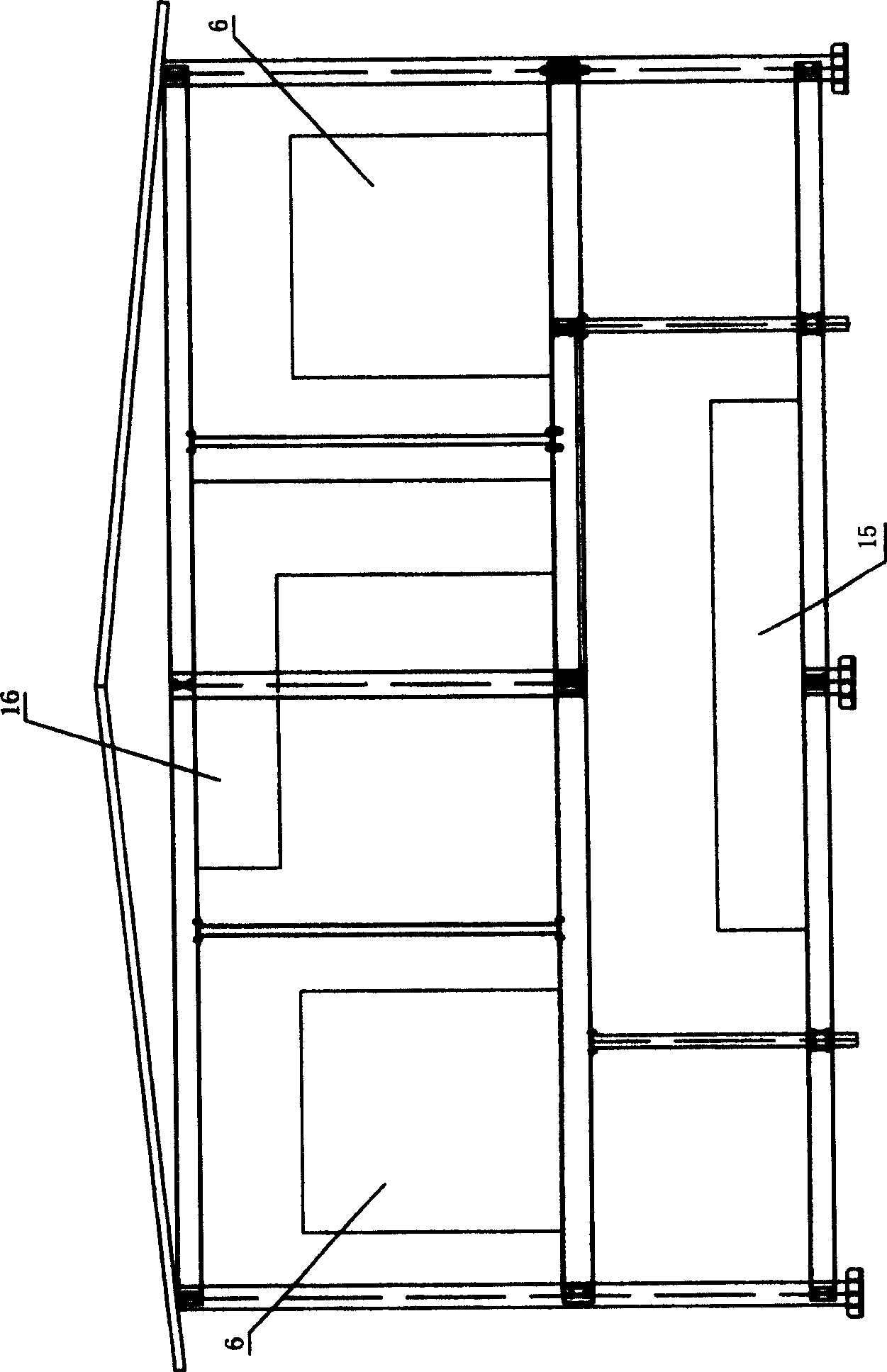 Surface protection type integrated transformer substation