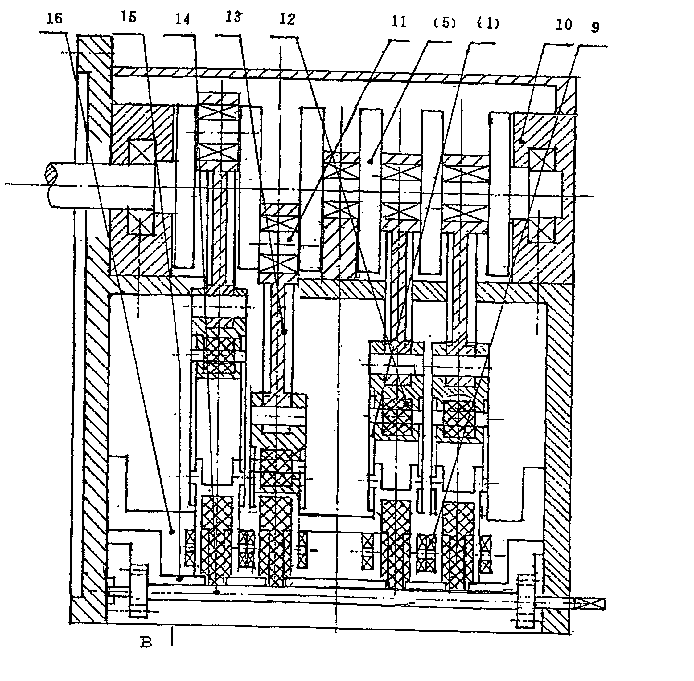 Series of force-enhancing powerful magnetic energy engine with high-speed