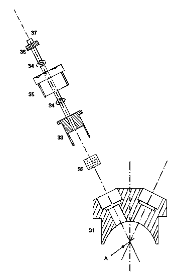 Gas and liquid two-phase flow loop corrosion experiment device