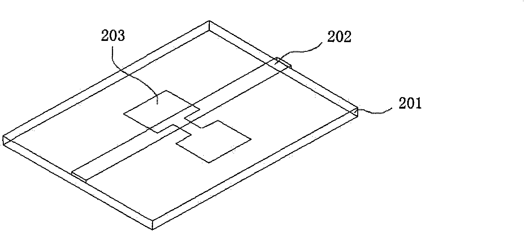 Microstrip band-reject filter with C-shaped annular conduction band defect structure