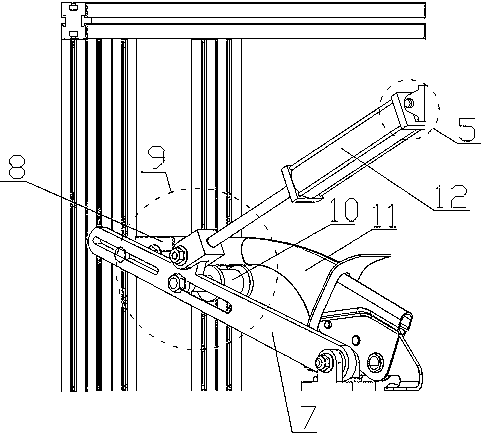 Parking brake durability test device